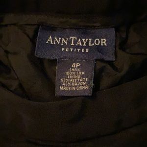 Ann Taylor black velvet pant , excellent fabric, trendy for holidays party .